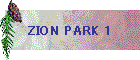 ZION PARK 1